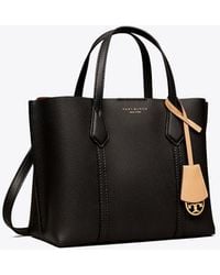 Tory Burch Perry Small Triple-Compartt Tote Tote - Schwarz