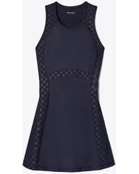 Tory Burch - T Monogram Mesh Tank Dress - Lyst