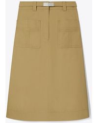 Tory Burch - Cotton Camp Skirt - Lyst