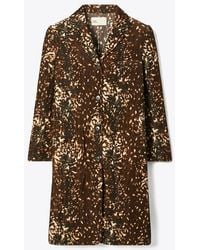 Tory Burch - Cotton Velvet Coat - Lyst