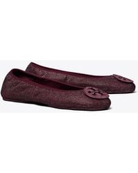 Tory Burch - Reva Pavé Travel Ballet - Lyst