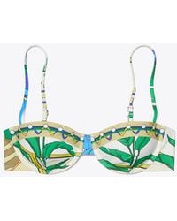Tory Burch - Printed Bikini Top - Lyst