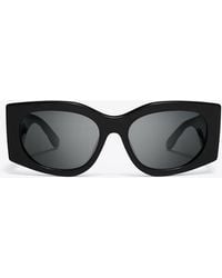 Tory Burch - Kira Rectangle Sunglasses, One Size - Lyst