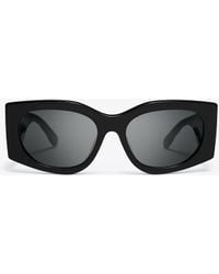 Tory Burch - Kira Rectangle Sunglasses, One Size - Lyst
