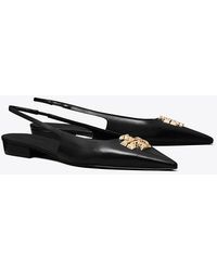 Tory Burch - Damen Eleanor Slingback Flat - Lyst