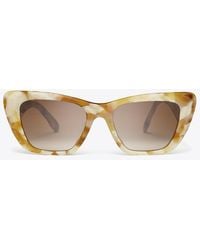 Tory Burch - Kira Cat-Eye Sunglasses, One Size - Lyst