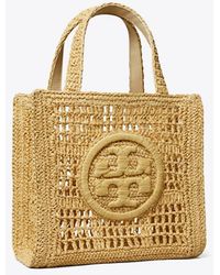 Tory Burch - Mini Ella Hand-Crocheted Tote - Lyst