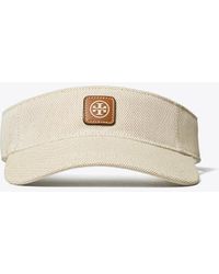 Tory Burch - Canvas Logo Visor - Lyst