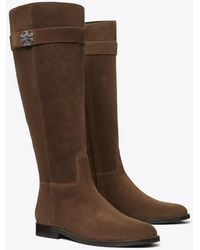Tory Burch - Turnlock Riding Boot - Lyst