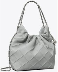 Tory Burch - Mini Fleming Soft Hobo Bag - Lyst