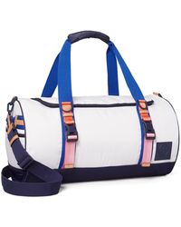 Tory Sport Ripstop Nylon Color-block Duffle Bag - Blue