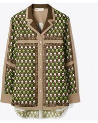 Tory Burch - Silk Top - Lyst