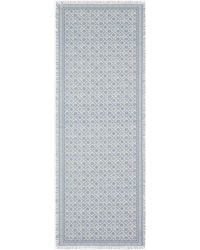 Tory Burch - T Monogram Floral Oblong Scarf - Lyst