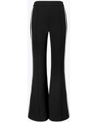 Tory Burch - Tory Burch Side-Stripe Flared Pant - Lyst