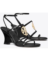 Tory Burch - Capri Miller Wedge Sandal - Lyst