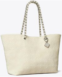 Tory Burch - Ella Terry Chain Tote, One Size - Lyst