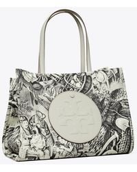 Tory Burch - Small Ella Printed Tote, One Size - Lyst