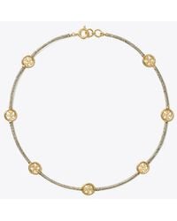 Tory Burch - Miller Pavé Necklace - Lyst