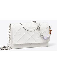 Tory Burch - Fleming Charm Chain Crossbody - Lyst