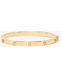 Tory Burch - Thin Icon Hinge Bracelet - Lyst