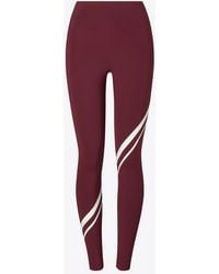 Tory Burch - Sculpt Compression Diagonal Chevron Legging - Lyst