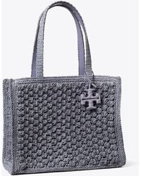 Tory Burch - Small Ella Hand-Crocheted Popcorn Tote - Lyst