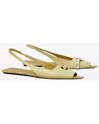 Tory Burch - Pierced Slingback - Lyst