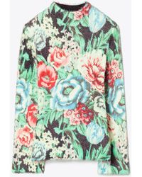 Tory Burch - Printed Sweater - Lyst