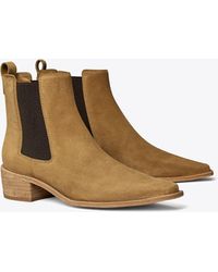 Tory Burch - Chelsea Suede Ankle Boot - Lyst