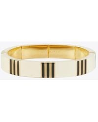 Tory Burch - T Stripe Bangle - Lyst