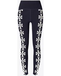 Tory Burch - Compression Logo 7/8 Legging - Lyst