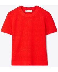 Tory Burch - T Monogram Jacquard Sweater - Lyst