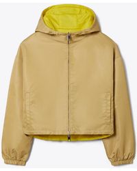 Tory Burch - Reversible Cropped Nylon Jacket - Lyst