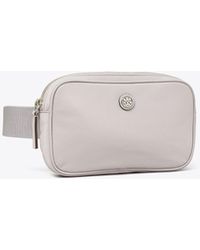 Tory Burch Tilda Nylon Belt Bag in Black | Lyst