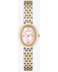 Tory Burch - Oval Watch, One Size - Lyst