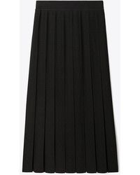 Tory Burch - Pleated Lace Skirt - Lyst