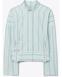 Tory Burch - Cotton Striped Shirt - Lyst
