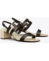 Tory Burch - Ines Heeled Sandal - Lyst