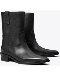 Tory Burch - City Western Ankle Boot - Lyst