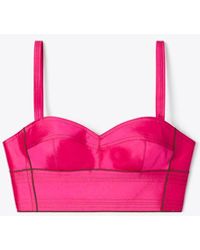 Tory Burch - Silk Bra Top - Lyst