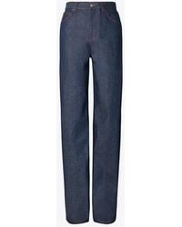 Tory Burch - Straight Leg Jean - Lyst