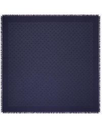 Tory Burch - T Monogram Jacquard Traveler Scarf, One Size - Lyst