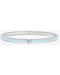Tory Burch - Icon Thin Enamel Bracelet - Lyst