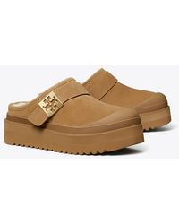Tory Burch - Damen Mellow Plateau-Pantolette - Lyst