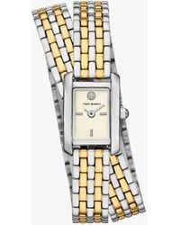 Tory Burch - Mini Eleanor Double Wrap Watch, One Size - Lyst
