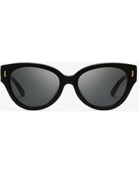 Tory Burch Miller Cat-eye Sunglasses - Black