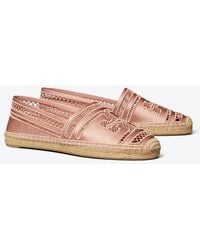 Tory Burch - Open Weave Espadrille - Lyst