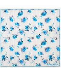 Tory Burch - Roses Neckerchief, One Size - Lyst