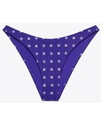 Tory Burch - High-Cut Bikini Bottom - Lyst