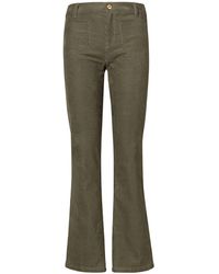 Tory Burch Kordsamtjeans Mit Verdeckter Knopfleiste - Mehrfarbig